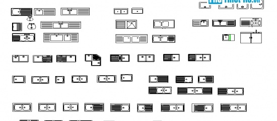 File thiết kế Bản vẽ thiết kế chậu rửa bát